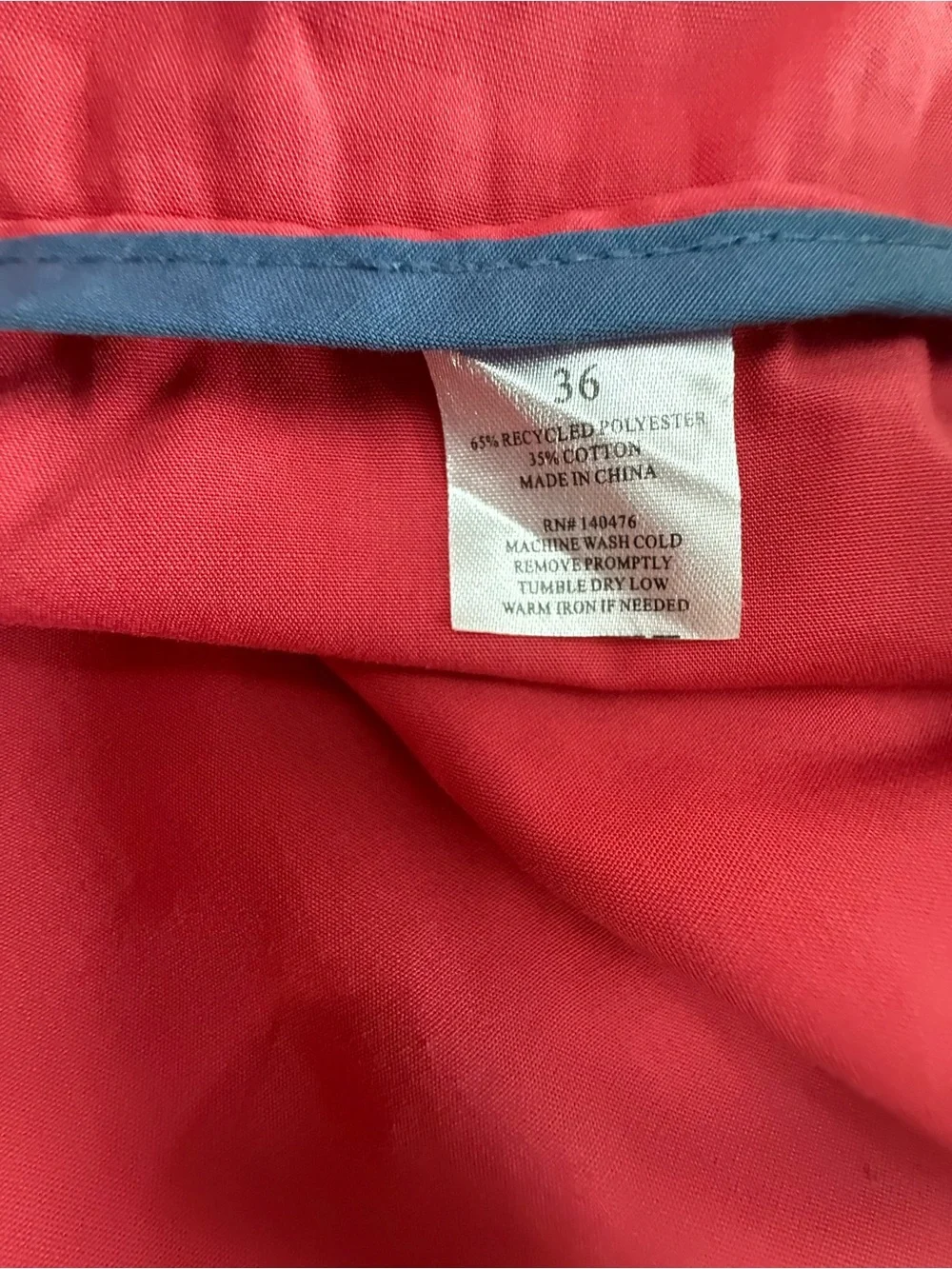 Faherty | All Day Shorts | Red | Waist 36” - 7”Inseam